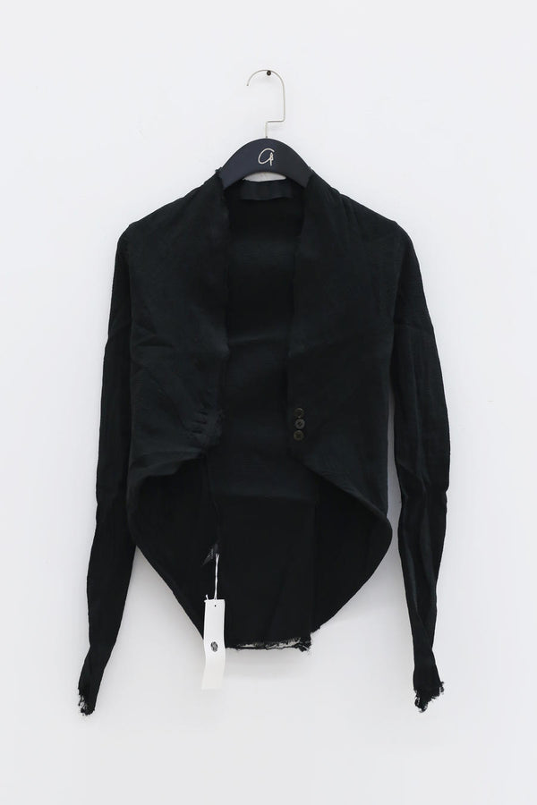 Marc le bihan stretch top 22915-E21 BLACK